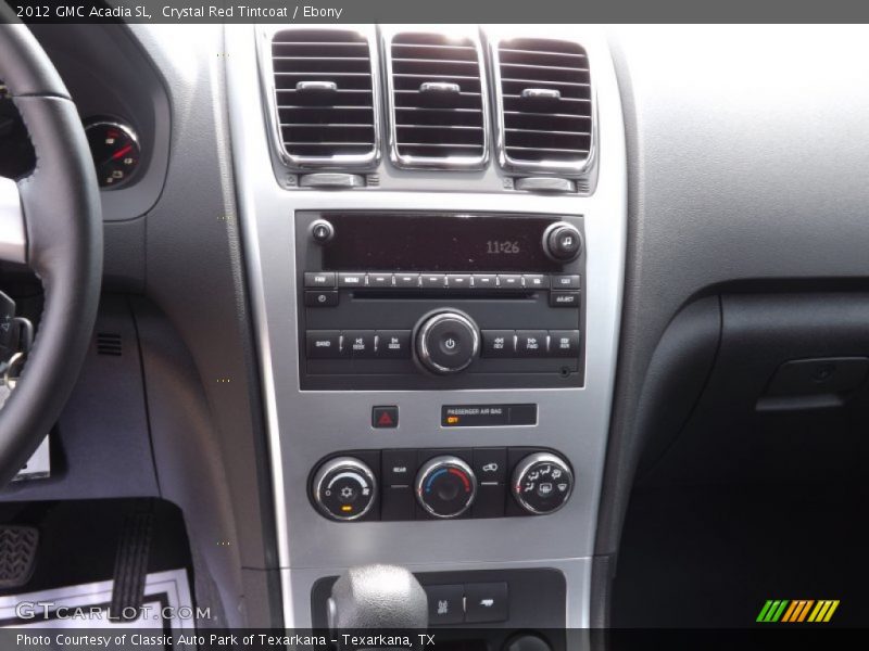 Crystal Red Tintcoat / Ebony 2012 GMC Acadia SL