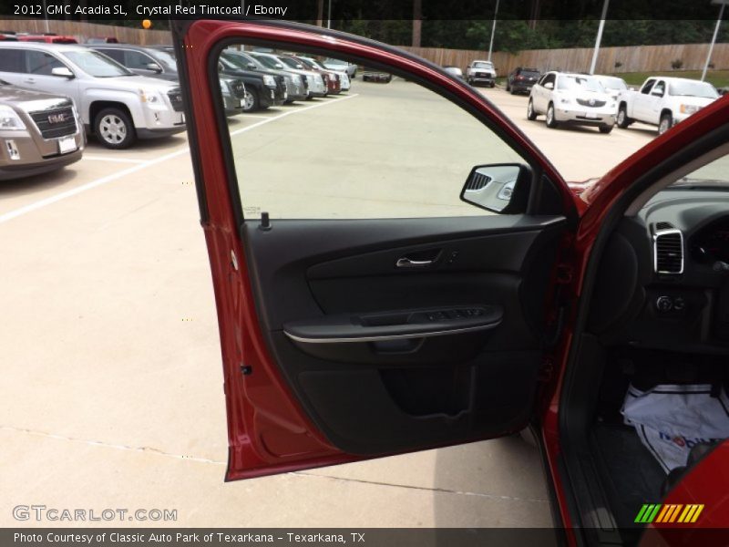 Crystal Red Tintcoat / Ebony 2012 GMC Acadia SL