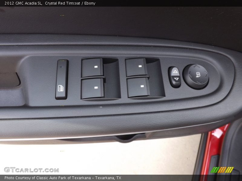 Crystal Red Tintcoat / Ebony 2012 GMC Acadia SL