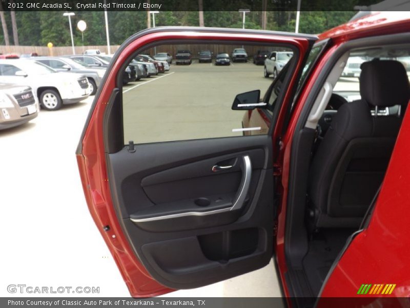Crystal Red Tintcoat / Ebony 2012 GMC Acadia SL