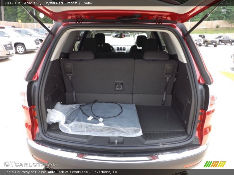 Crystal Red Tintcoat / Ebony 2012 GMC Acadia SL