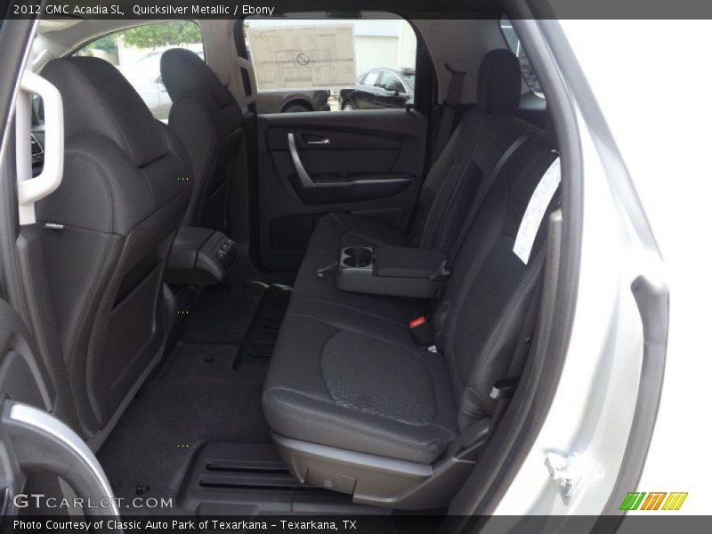 Quicksilver Metallic / Ebony 2012 GMC Acadia SL