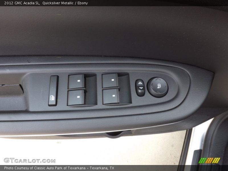 Quicksilver Metallic / Ebony 2012 GMC Acadia SL