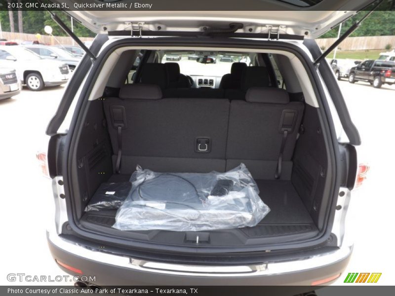 Quicksilver Metallic / Ebony 2012 GMC Acadia SL