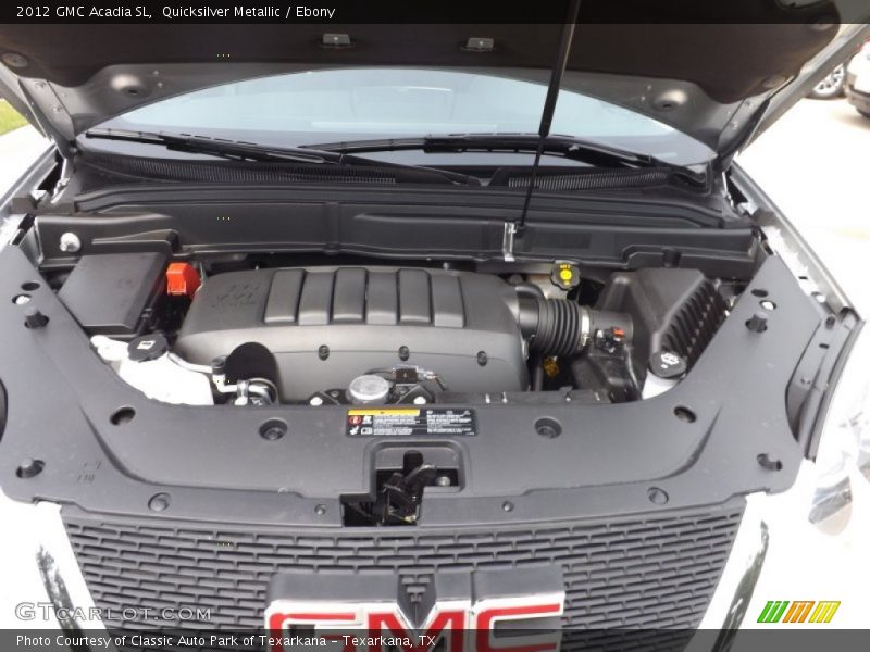 Quicksilver Metallic / Ebony 2012 GMC Acadia SL