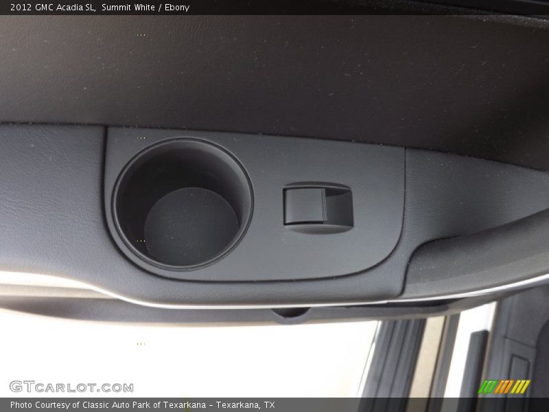 Summit White / Ebony 2012 GMC Acadia SL