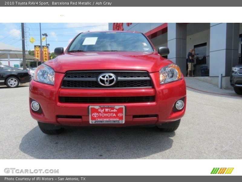 Barcelona Red Metallic / Ash Gray 2010 Toyota RAV4 Sport