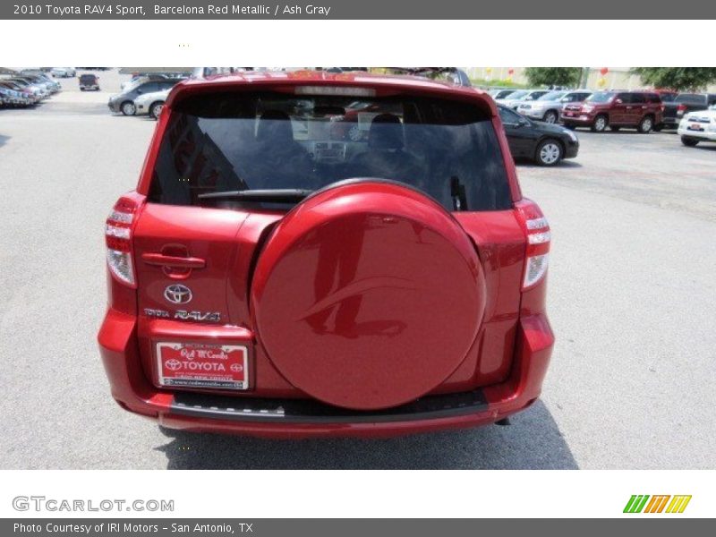 Barcelona Red Metallic / Ash Gray 2010 Toyota RAV4 Sport