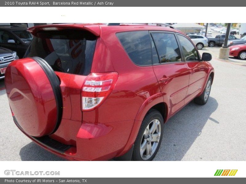 Barcelona Red Metallic / Ash Gray 2010 Toyota RAV4 Sport