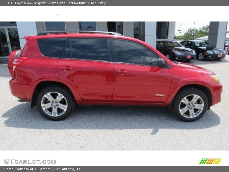 Barcelona Red Metallic / Ash Gray 2010 Toyota RAV4 Sport