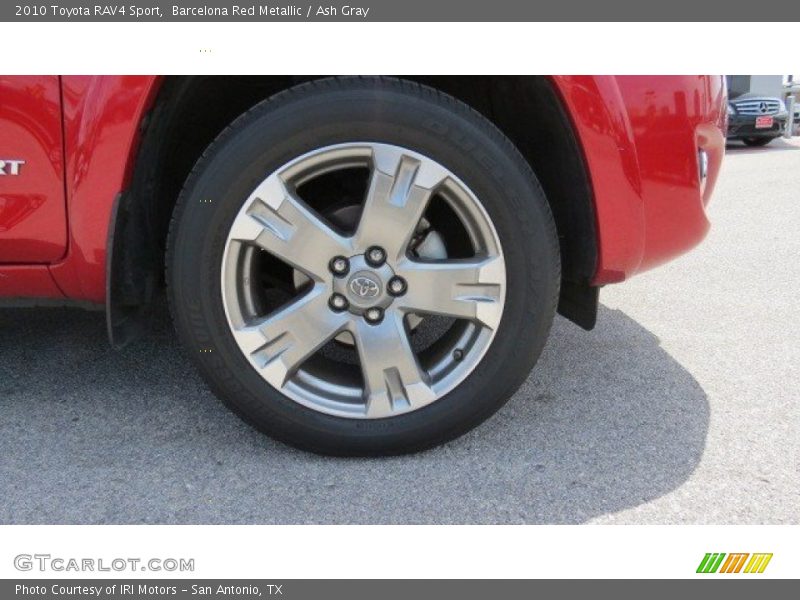 Barcelona Red Metallic / Ash Gray 2010 Toyota RAV4 Sport