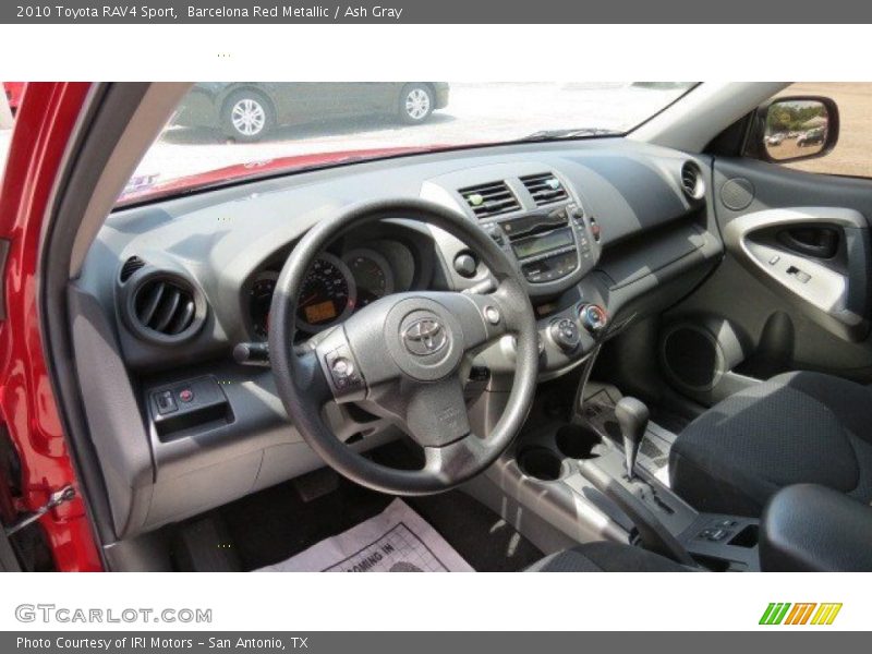 Barcelona Red Metallic / Ash Gray 2010 Toyota RAV4 Sport