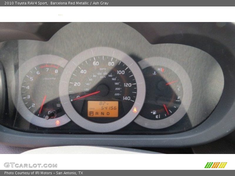 Barcelona Red Metallic / Ash Gray 2010 Toyota RAV4 Sport