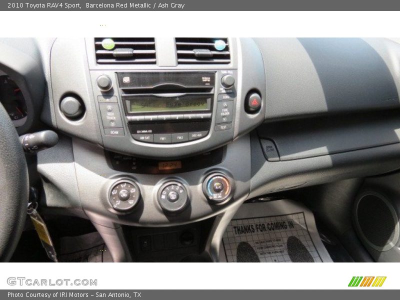 Barcelona Red Metallic / Ash Gray 2010 Toyota RAV4 Sport