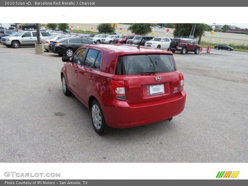 Barcelona Red Metallic / Charcoal 2010 Scion xD