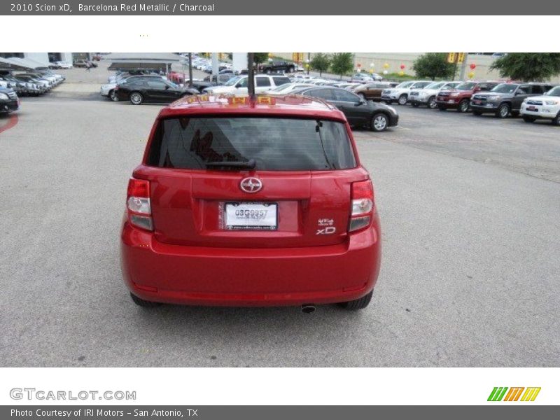 Barcelona Red Metallic / Charcoal 2010 Scion xD