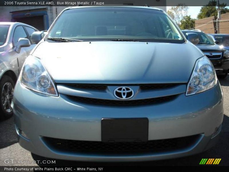 Blue Mirage Metallic / Taupe 2006 Toyota Sienna XLE AWD