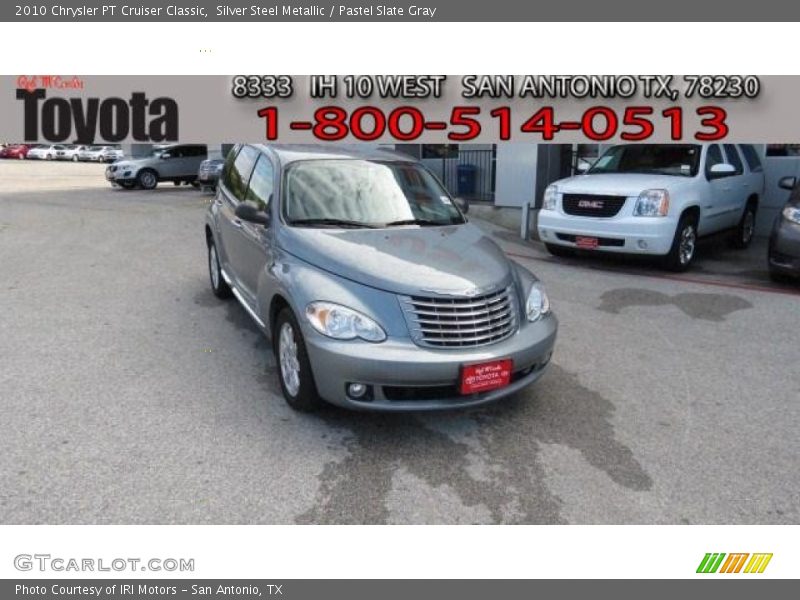 Silver Steel Metallic / Pastel Slate Gray 2010 Chrysler PT Cruiser Classic