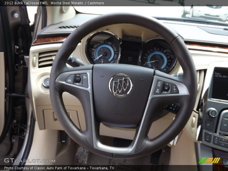 Mocha Steel Metallic / Cashmere 2012 Buick LaCrosse FWD
