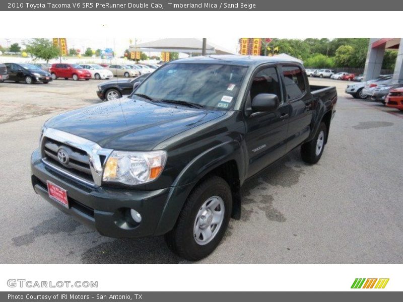 Timberland Mica / Sand Beige 2010 Toyota Tacoma V6 SR5 PreRunner Double Cab