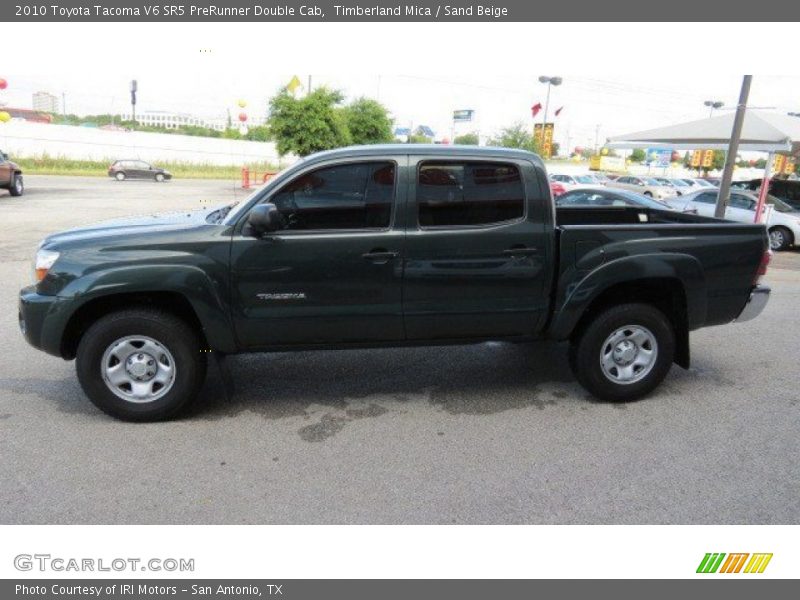Timberland Mica / Sand Beige 2010 Toyota Tacoma V6 SR5 PreRunner Double Cab
