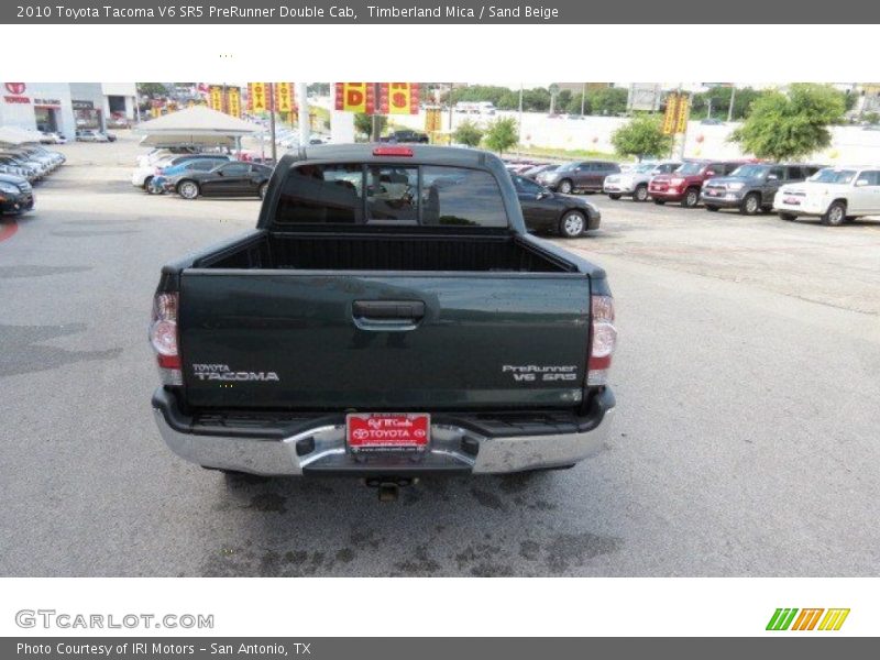 Timberland Mica / Sand Beige 2010 Toyota Tacoma V6 SR5 PreRunner Double Cab