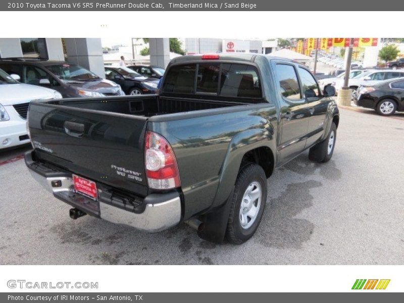 Timberland Mica / Sand Beige 2010 Toyota Tacoma V6 SR5 PreRunner Double Cab