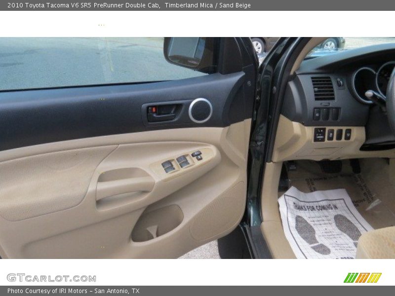 Timberland Mica / Sand Beige 2010 Toyota Tacoma V6 SR5 PreRunner Double Cab