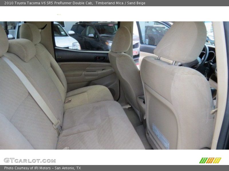 Timberland Mica / Sand Beige 2010 Toyota Tacoma V6 SR5 PreRunner Double Cab