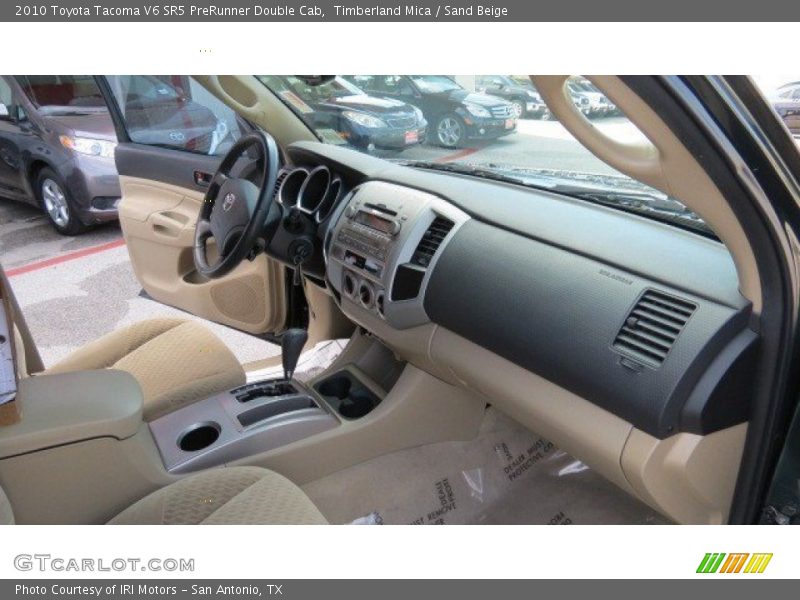 Timberland Mica / Sand Beige 2010 Toyota Tacoma V6 SR5 PreRunner Double Cab