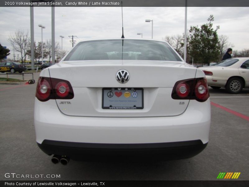 Candy White / Latte Macchiato 2010 Volkswagen Jetta S Sedan