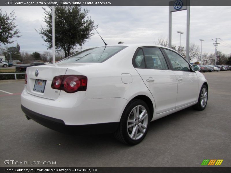 Candy White / Latte Macchiato 2010 Volkswagen Jetta S Sedan
