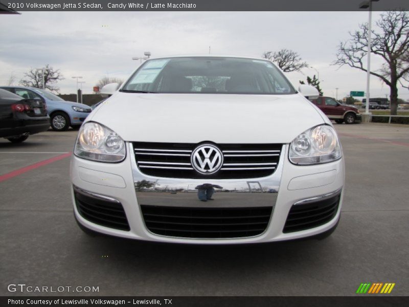 Candy White / Latte Macchiato 2010 Volkswagen Jetta S Sedan