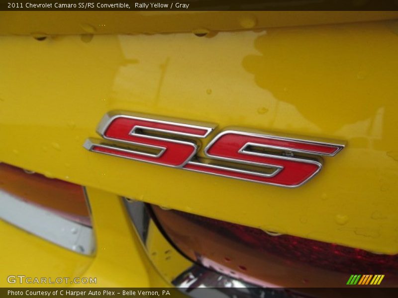 Rally Yellow / Gray 2011 Chevrolet Camaro SS/RS Convertible