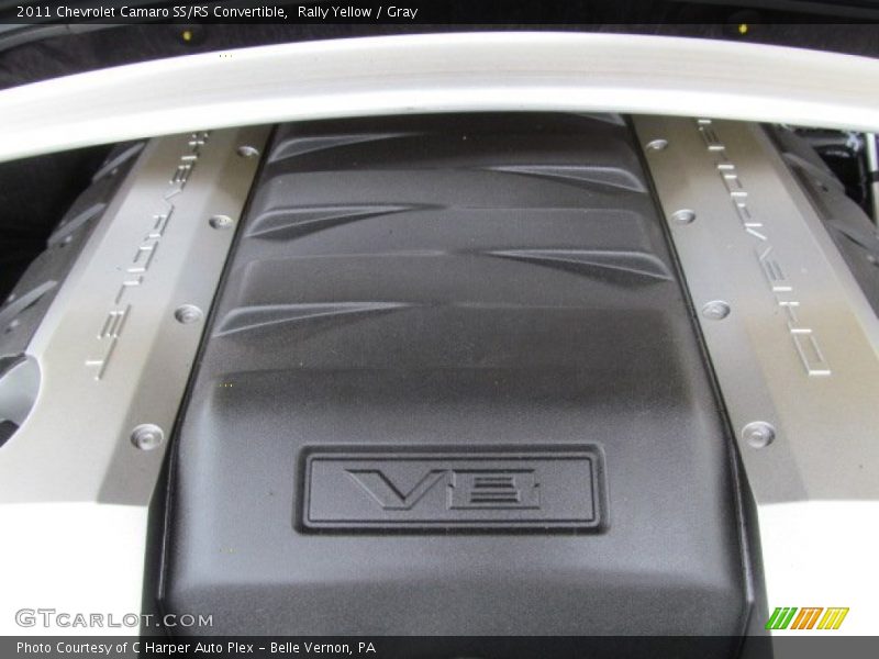 Rally Yellow / Gray 2011 Chevrolet Camaro SS/RS Convertible