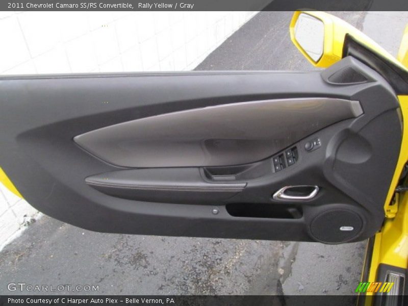 Rally Yellow / Gray 2011 Chevrolet Camaro SS/RS Convertible