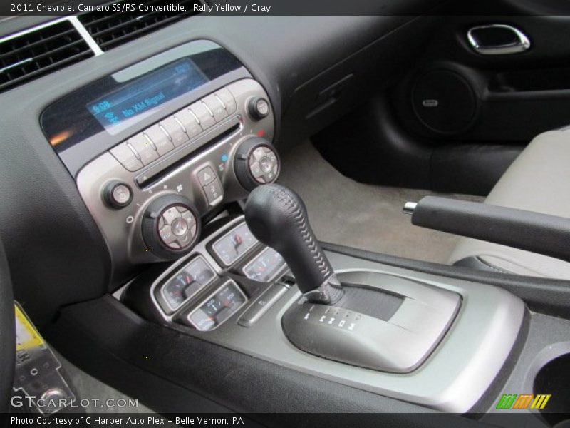 Rally Yellow / Gray 2011 Chevrolet Camaro SS/RS Convertible