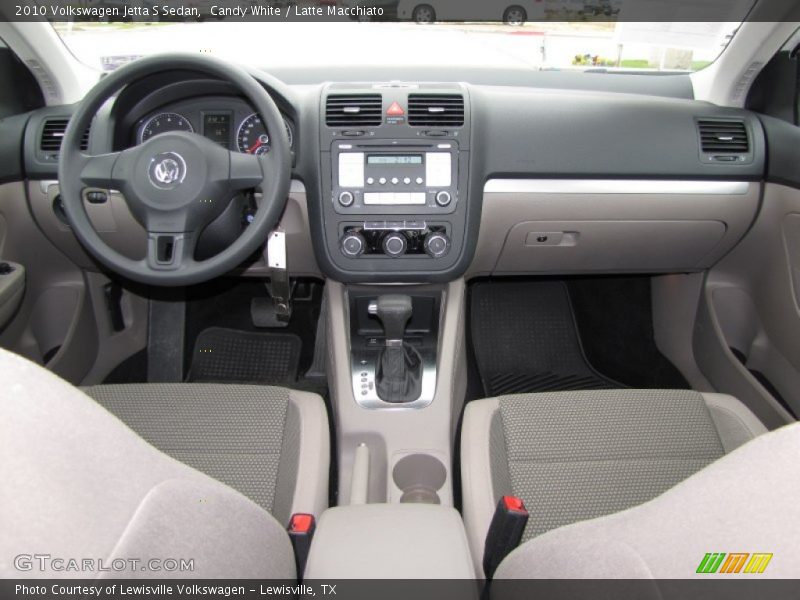 Candy White / Latte Macchiato 2010 Volkswagen Jetta S Sedan