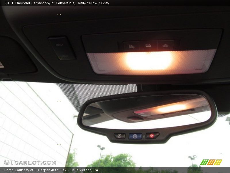 Rally Yellow / Gray 2011 Chevrolet Camaro SS/RS Convertible