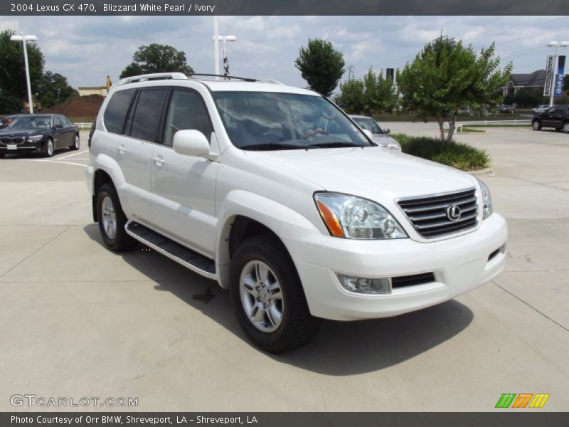 Blizzard White Pearl / Ivory 2004 Lexus GX 470