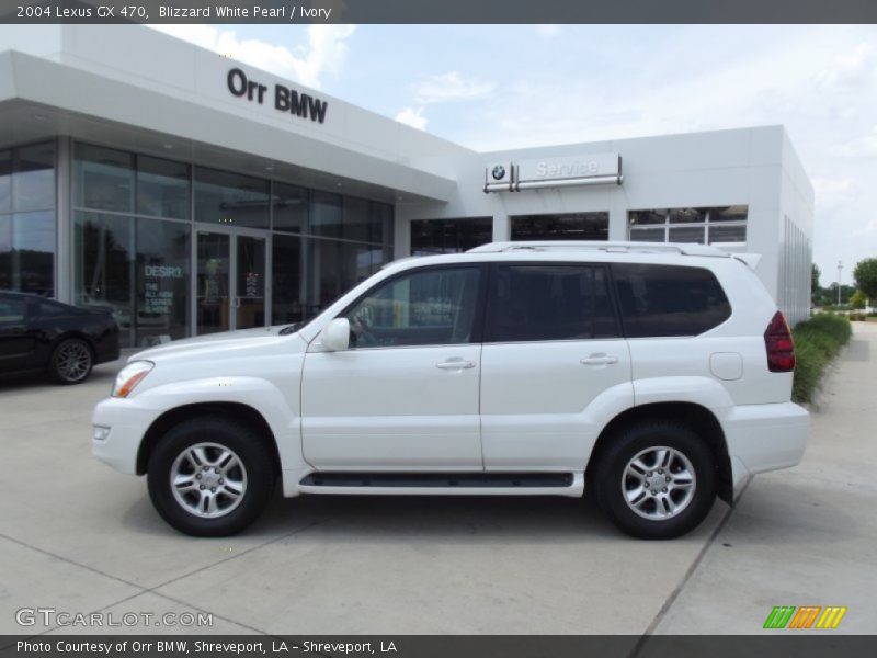 Blizzard White Pearl / Ivory 2004 Lexus GX 470