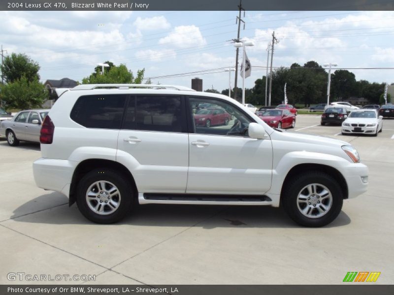 Blizzard White Pearl / Ivory 2004 Lexus GX 470