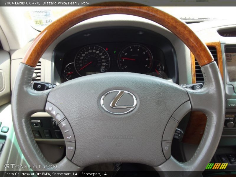 Blizzard White Pearl / Ivory 2004 Lexus GX 470