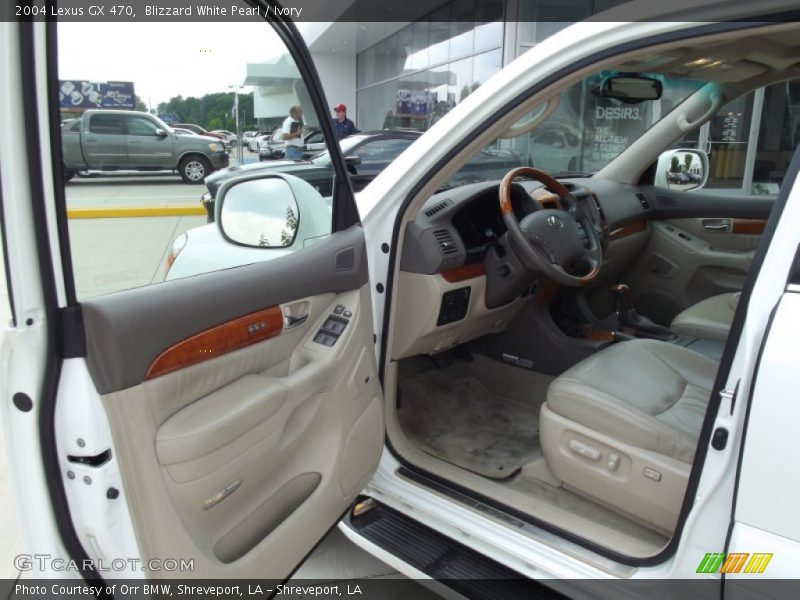 Blizzard White Pearl / Ivory 2004 Lexus GX 470