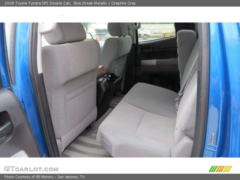 Blue Streak Metallic / Graphite Gray 2008 Toyota Tundra SR5 Double Cab