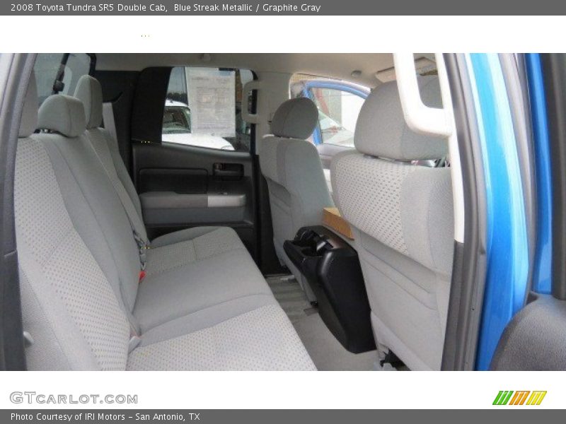 Blue Streak Metallic / Graphite Gray 2008 Toyota Tundra SR5 Double Cab