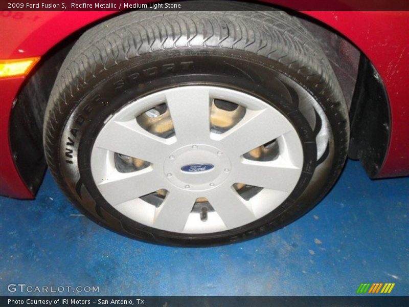 Redfire Metallic / Medium Light Stone 2009 Ford Fusion S