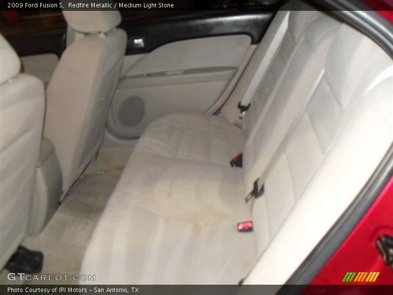 Redfire Metallic / Medium Light Stone 2009 Ford Fusion S