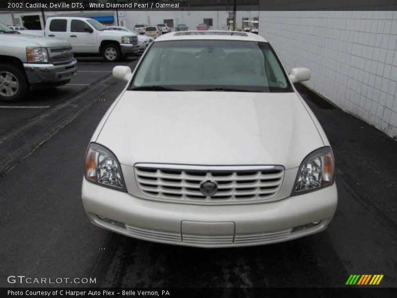 White Diamond Pearl / Oatmeal 2002 Cadillac DeVille DTS