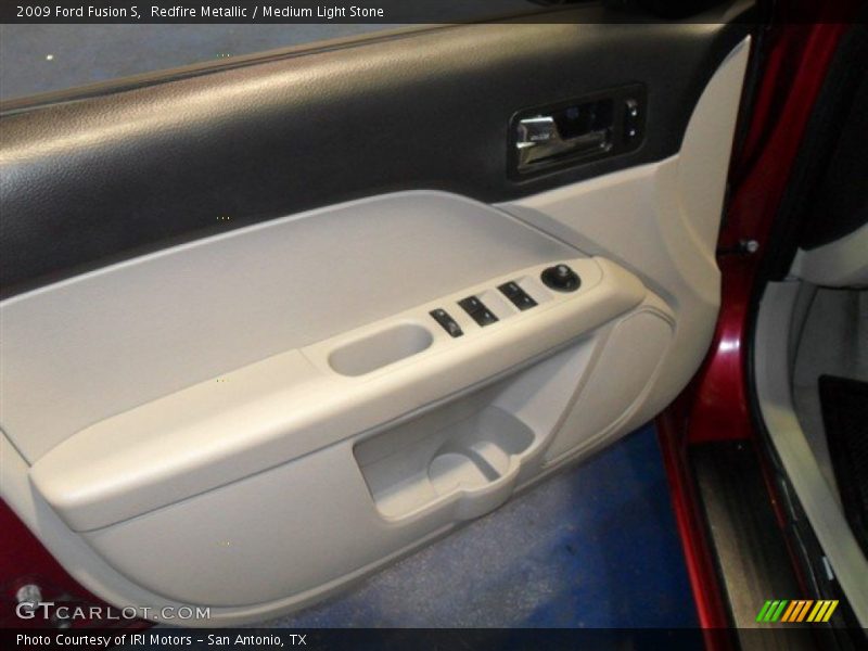 Redfire Metallic / Medium Light Stone 2009 Ford Fusion S